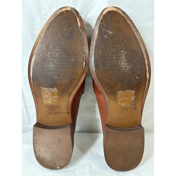 Madewell Frances Skimmer Mule in Brown Leather size 6.5 - Picture 8 of 12